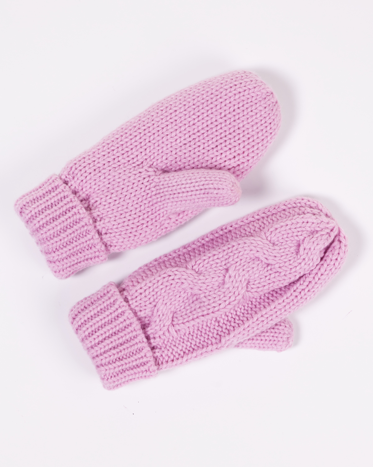 Vivid Cable Knit Pink Sett