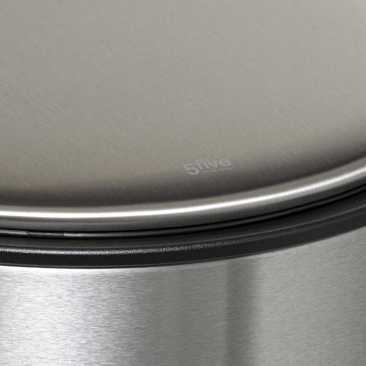 POUBELLE METAL 30L INOX DELTA