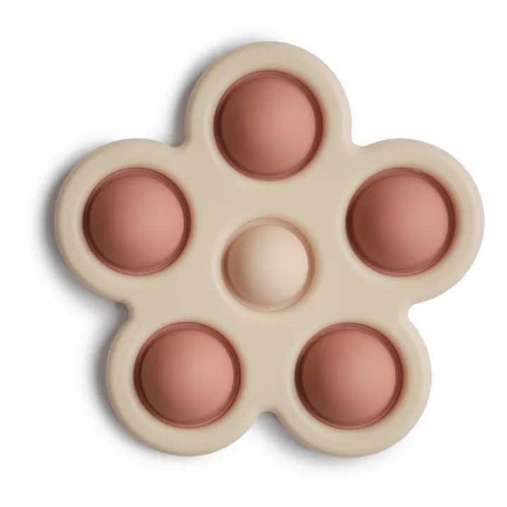Mushie Jouet pop it en silicone | Rose