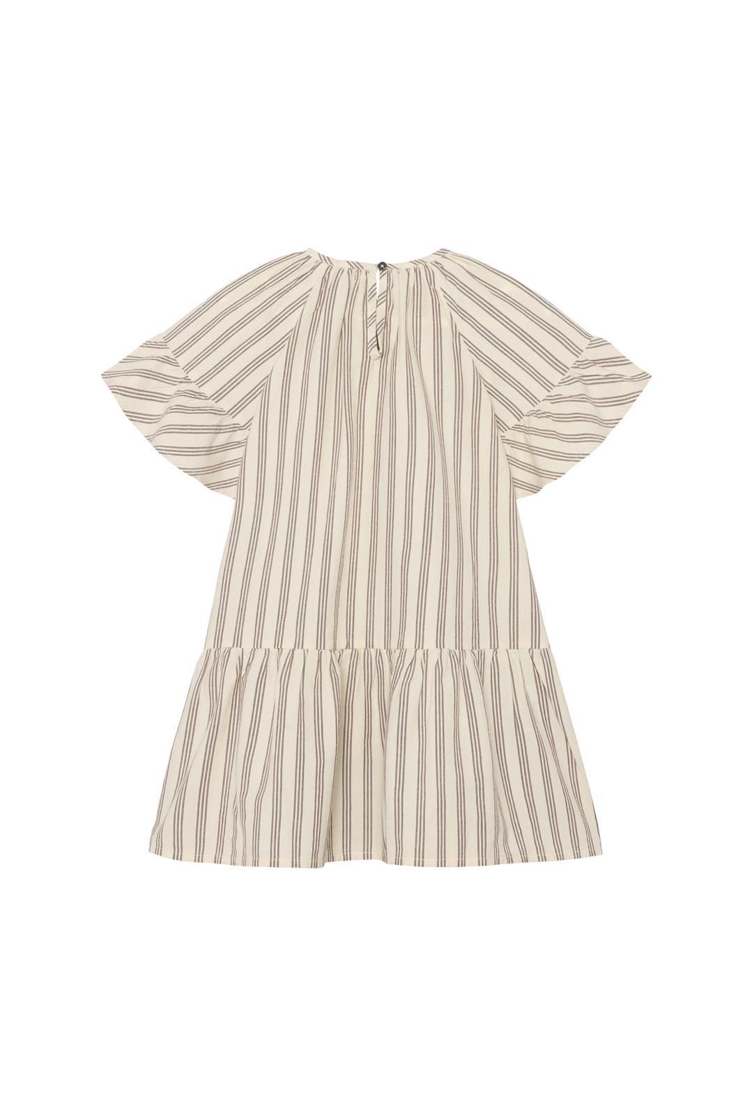 Noppies Kids Jurk stripe - Bone White