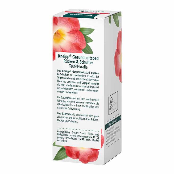 Kneipp Gesundheitsbad Rücken & Schulter, 100 ml
