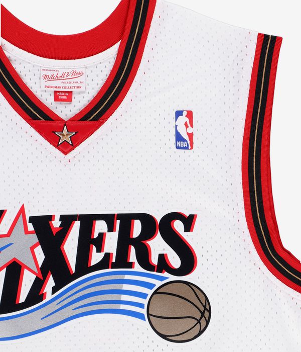 Mitchell&Ness Philadelphia 76er Allen Iverson Tank-Top (white white)