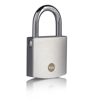 Yale Hangslot messing 50 mm mat chroom finish