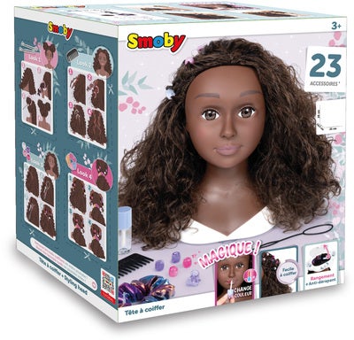 Smoby My Beauty Brunette Frisør- og Sminkedukke