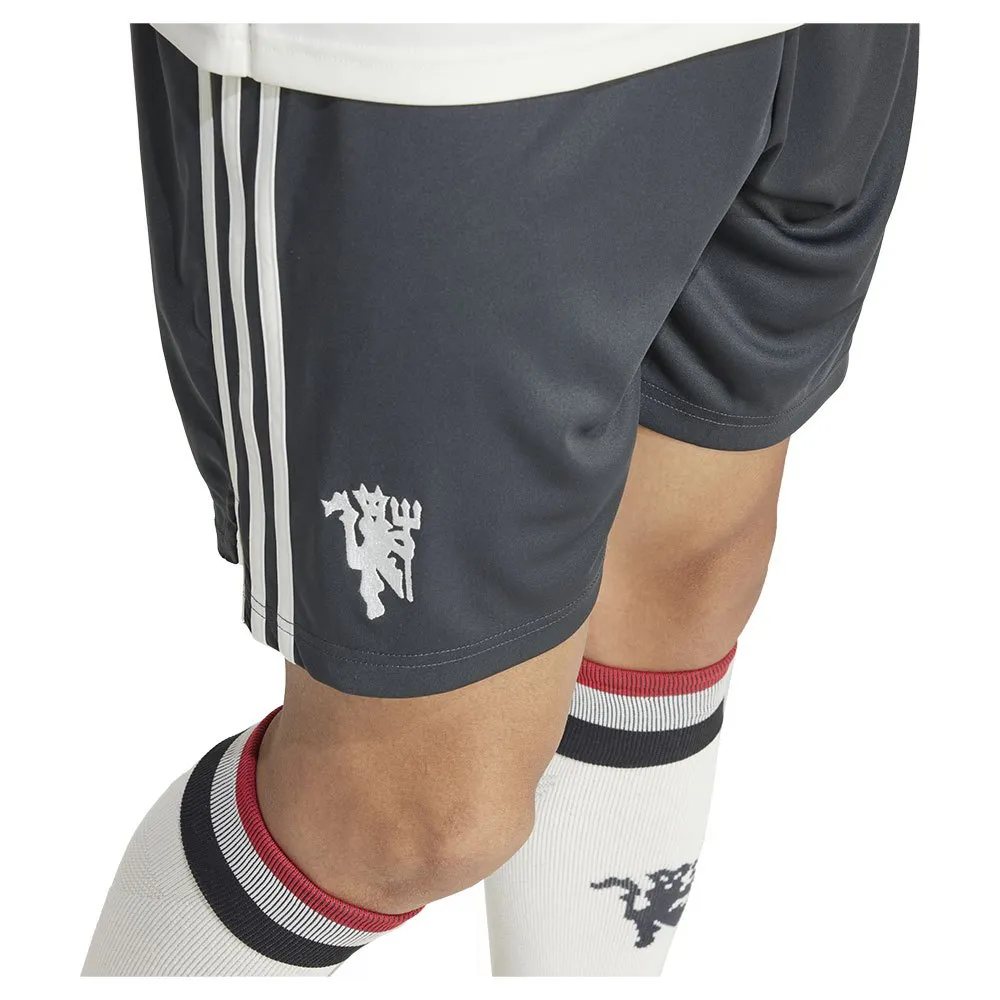 adidas Manchester United 24/25 3 Stripes kurze hose