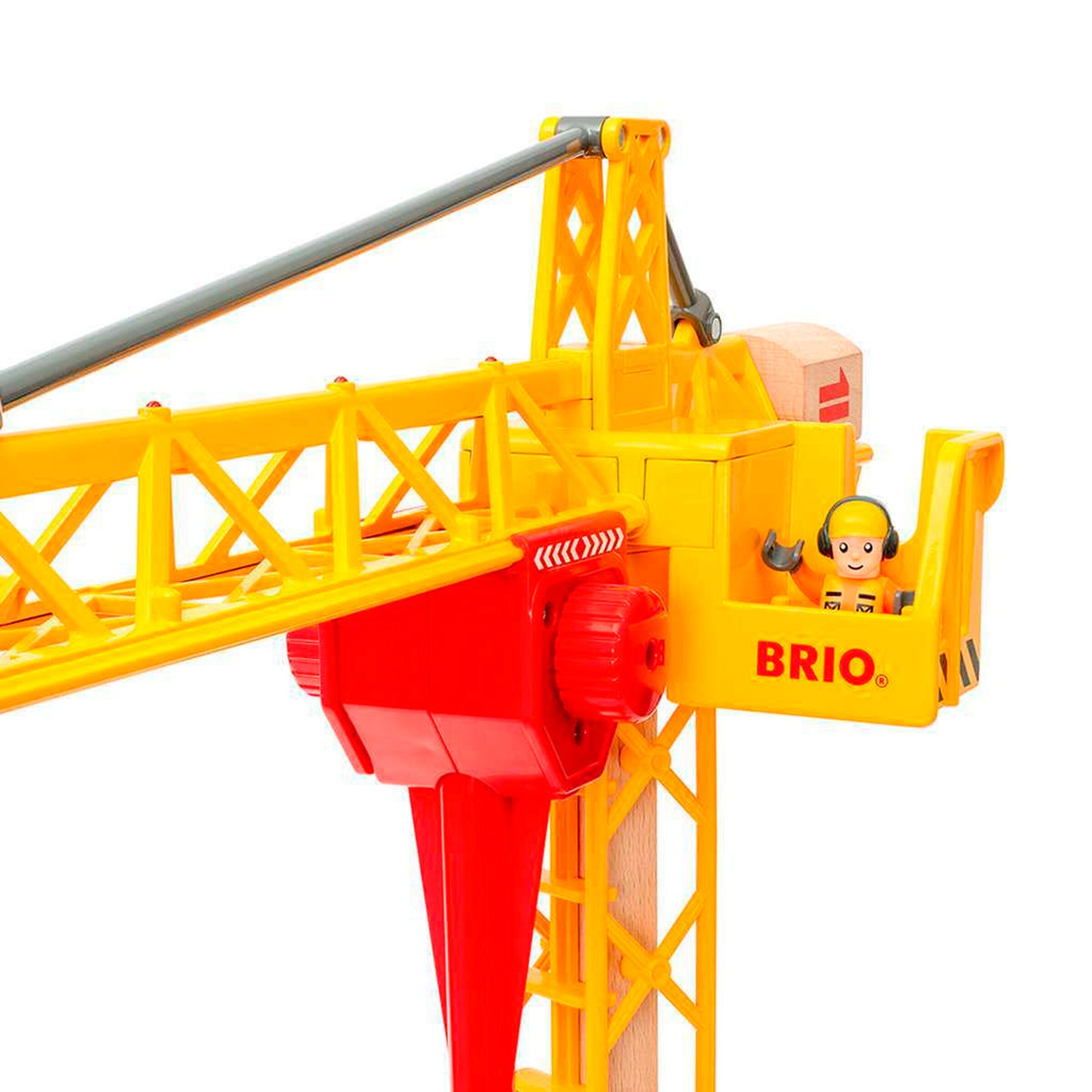 BRIO Großer Baukran mit Licht