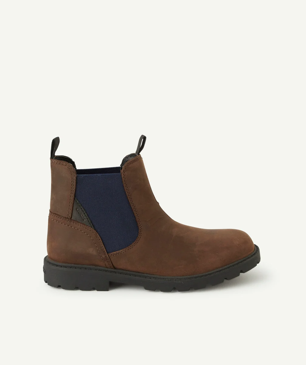 GEOXBOTTINES SHAYLAX GARÇON MARRON