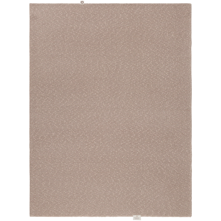 Noppies Decke für die Wiege Melange knit 75x100 cm Oxford Tan