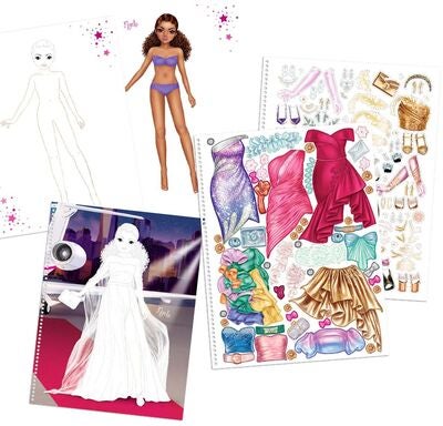 TOPModel Glamour Collagebok