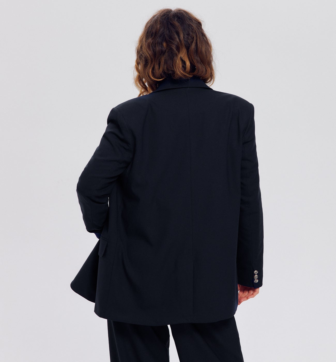 Veste de tailleur unie Femme - Marine