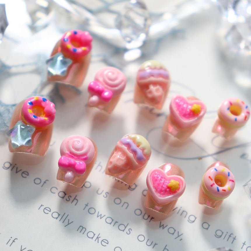 gracienorm - Dessert Squoval Press On Nail