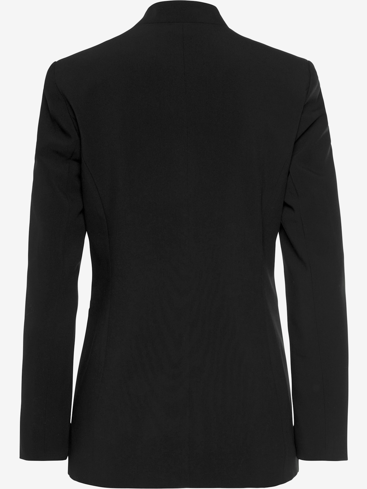 Blazer long tendance sans revers