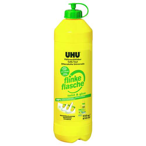 UHU® VIELZWECKKLEBER flinke flasche ReNATURE ohne Lösungsmittel
