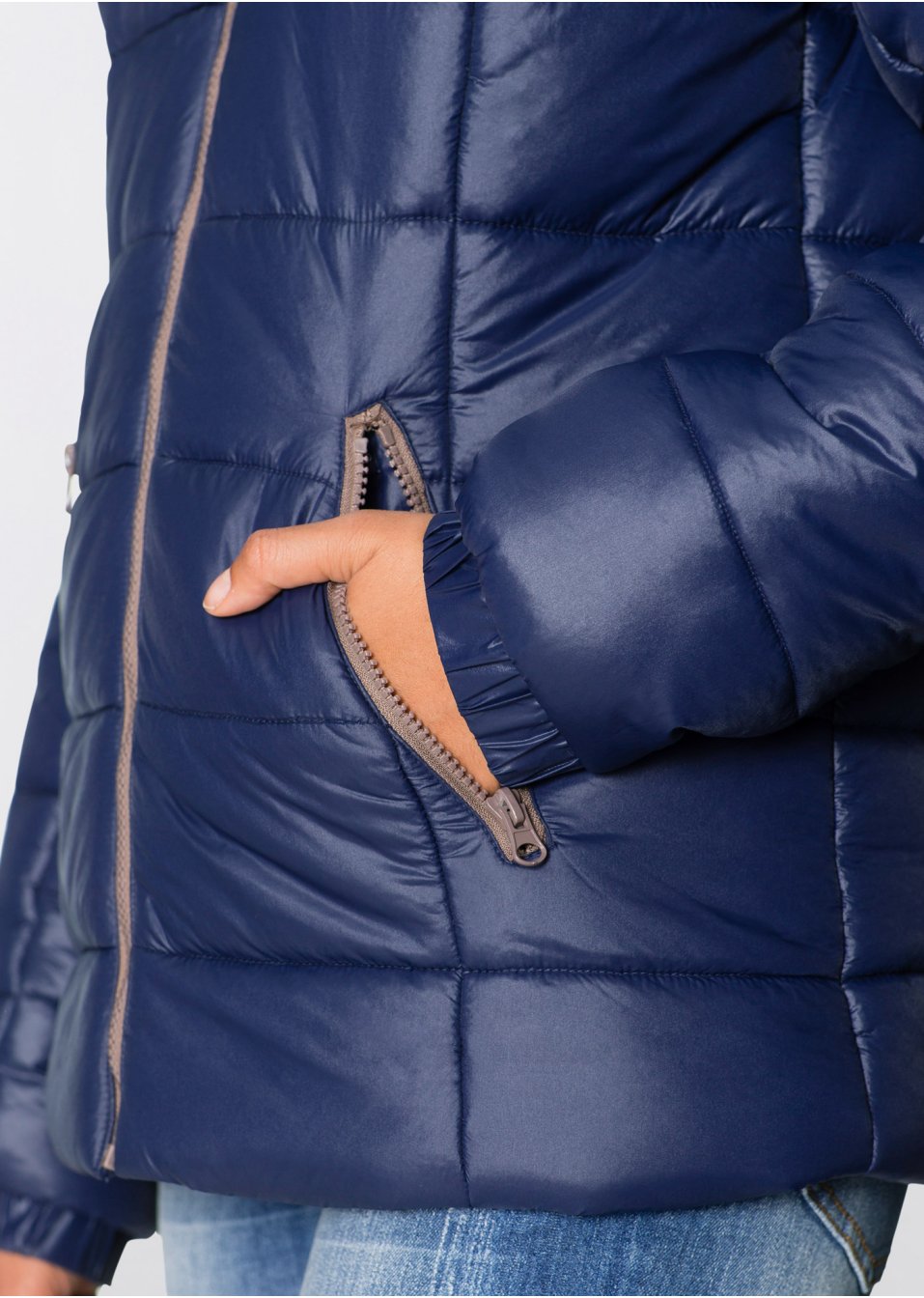 Veste d'hiver à capuche