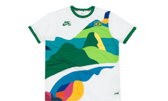Nike SB Parra Brazil Federation Kit Crew Jersey