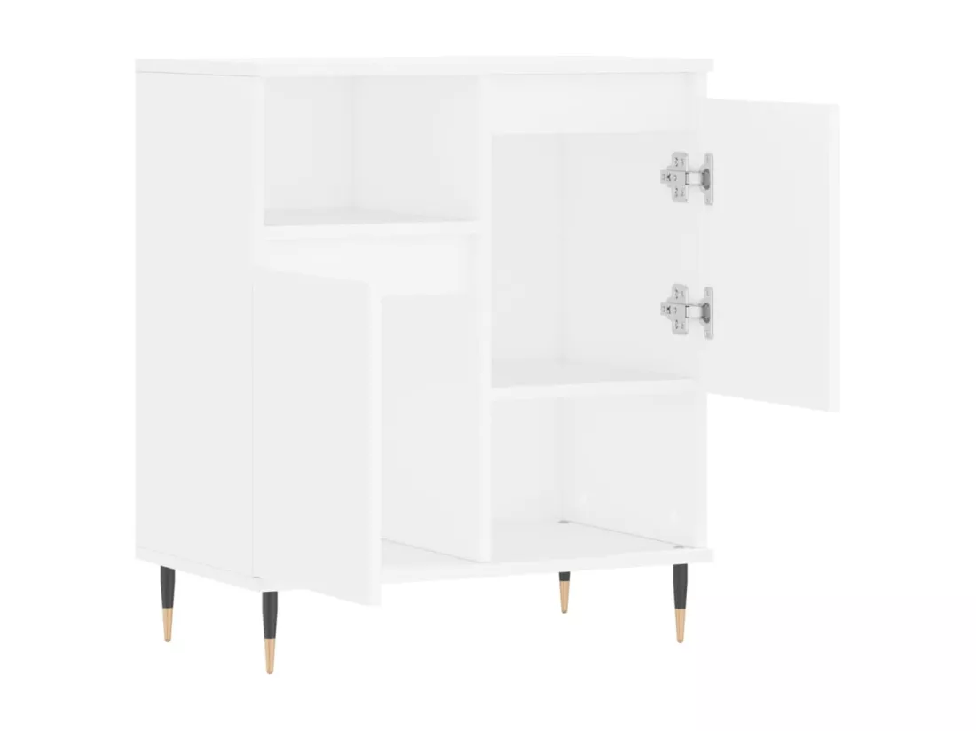 Buffet Blanc 60x35x70 cm Bois d'ingénierie