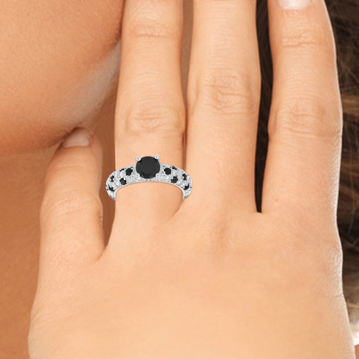 Bague SC Crystal ornée de Zirconium