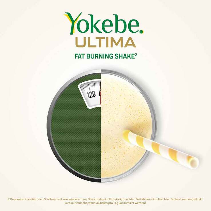 Yokebe Ultima Fat Burning Shake Pulver NF, 400 g
