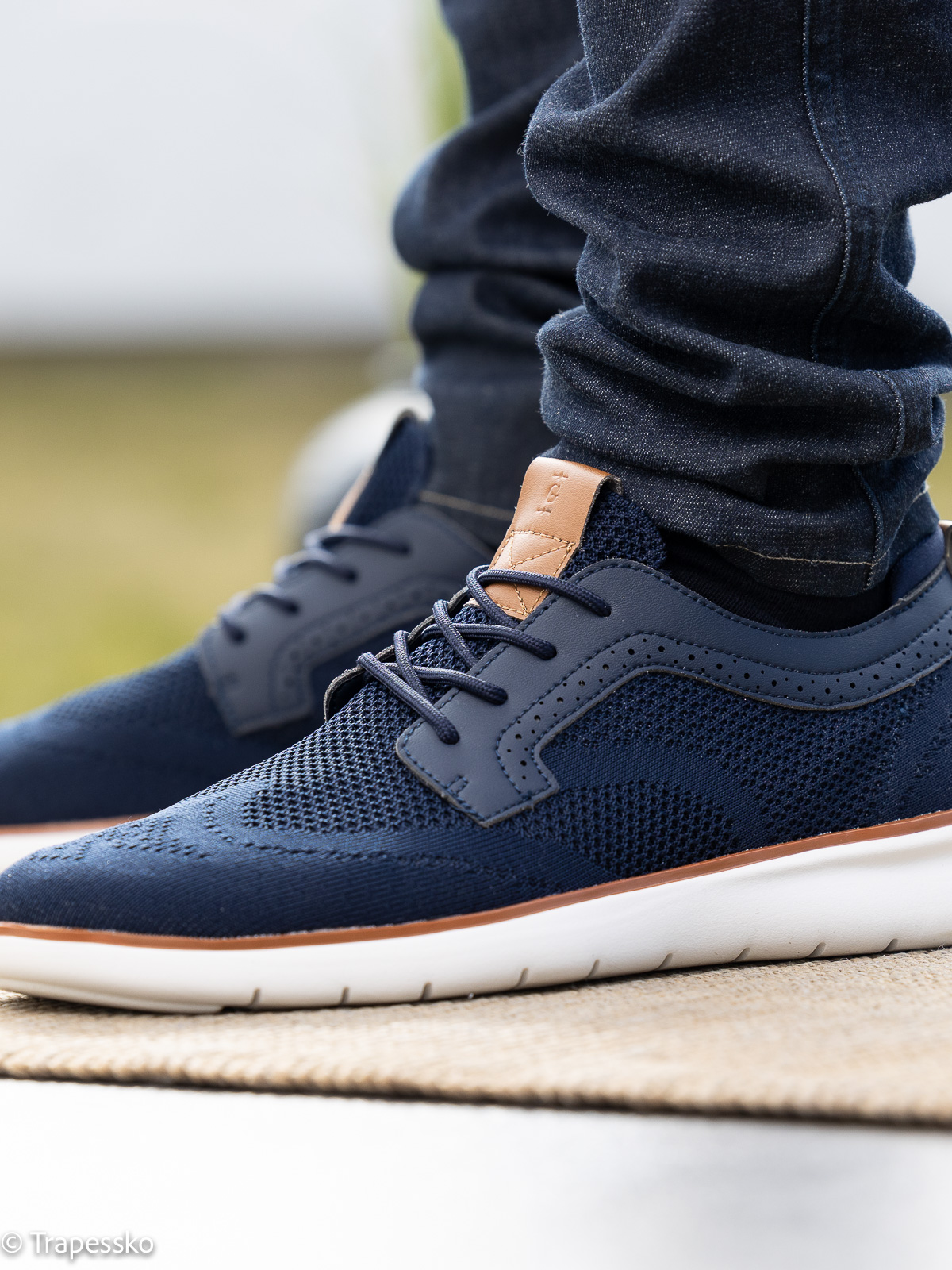 Gregers - Formatop Navy - Trapes Sko