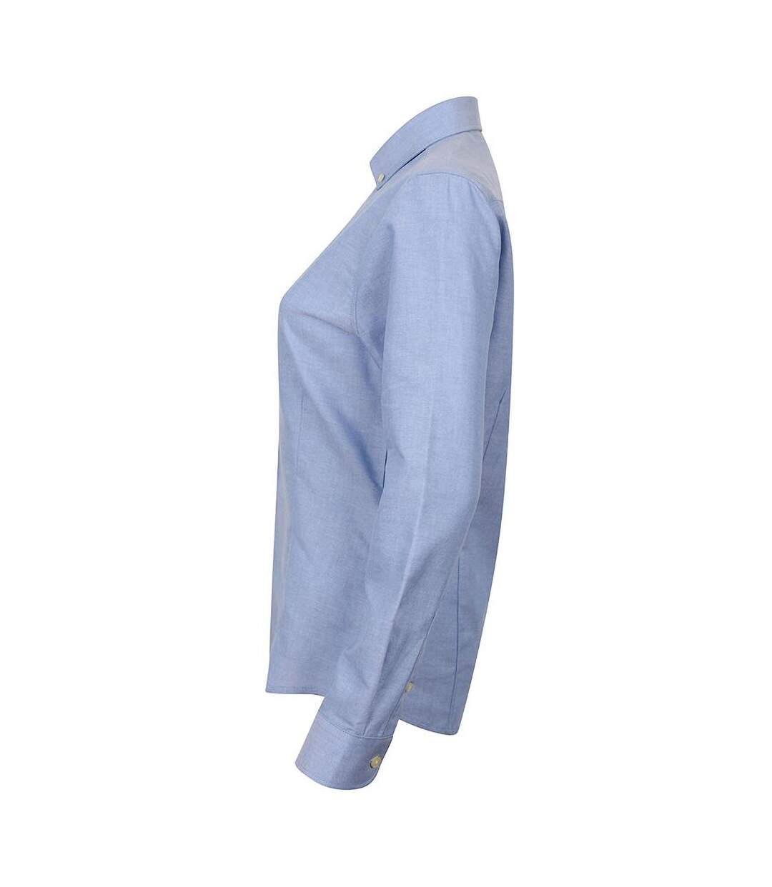 Henbury Modern - Chemise Oxford à manches longues - Femme (Bleu) - UTRW5424