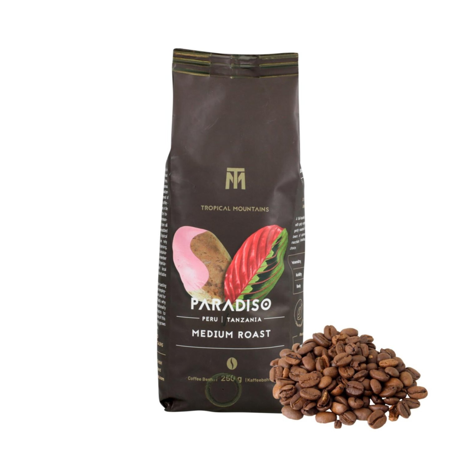 Tropical Mountains Bio Bohnenkaffee Paradiso