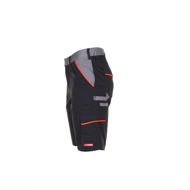 2471 Visline shorts sort / orange / zink