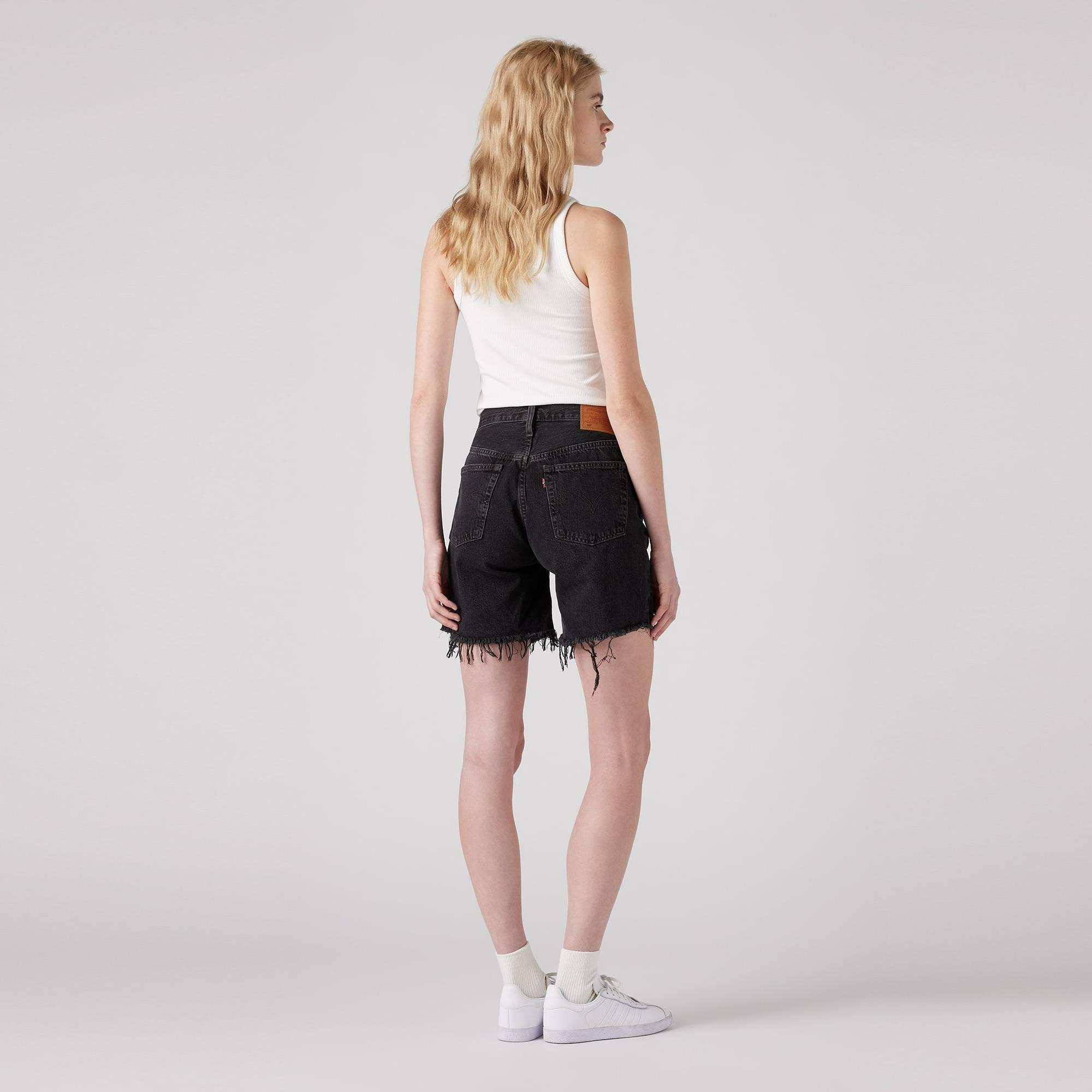 Levis Levis 501 Mid Thigh Short Lunar Blac