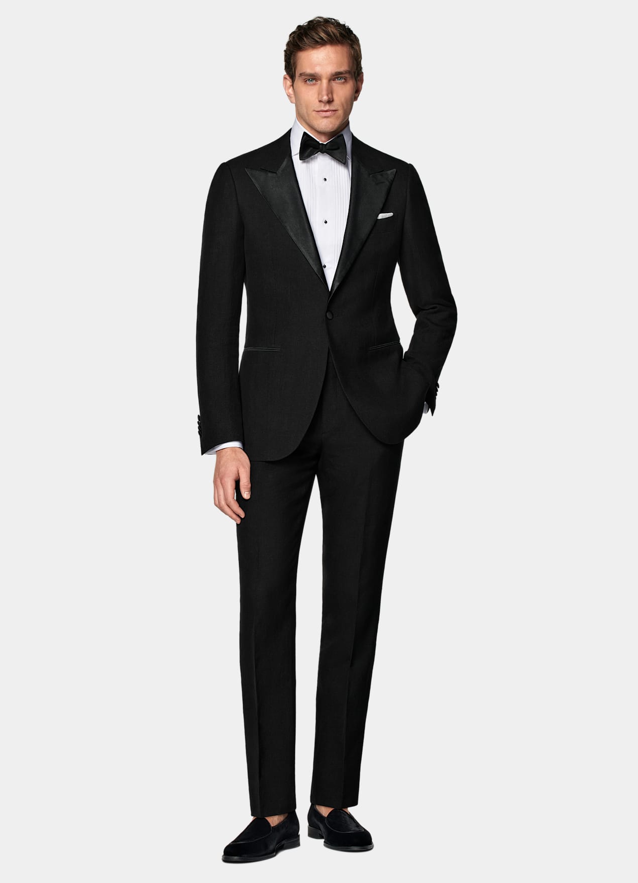 Smoking Havana coupe Tailored noir