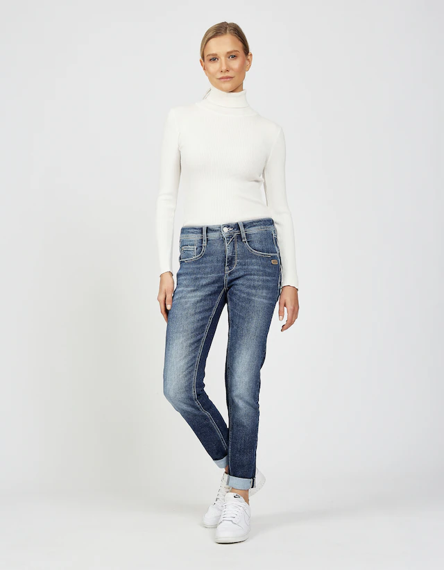 GANG Relax-fit-Jeans »94AMELIE« aus Sweat Denim