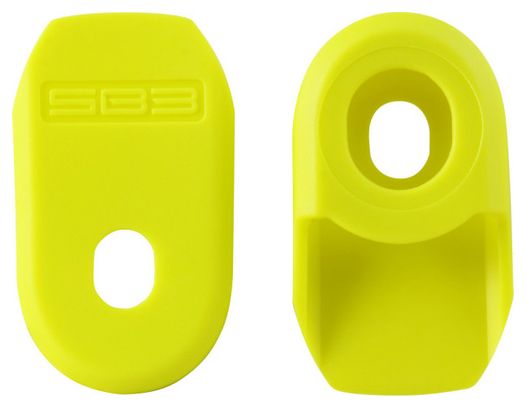 Protections SB3 de Manivelles caoutchouc version longue Jaune