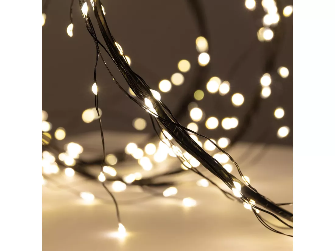 Guirlande Extérieure LED Tawi 1.5m 3000K Blanc chaud