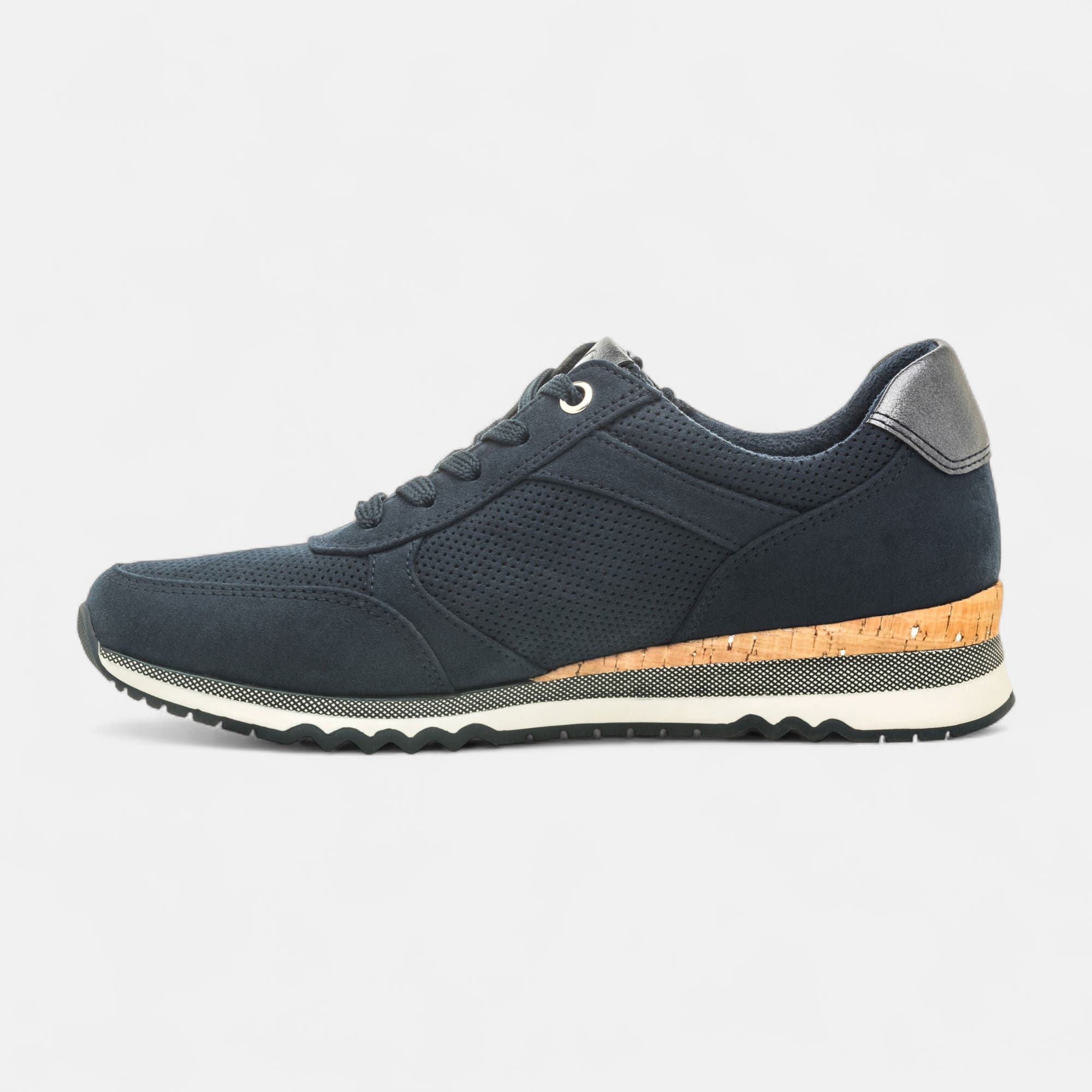 Baskets basses Femme bleu marine