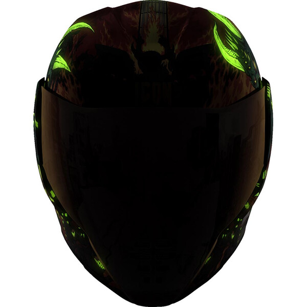 Icon - Casque Airflite MIPS® Blegh™ Rouge / Multicolore