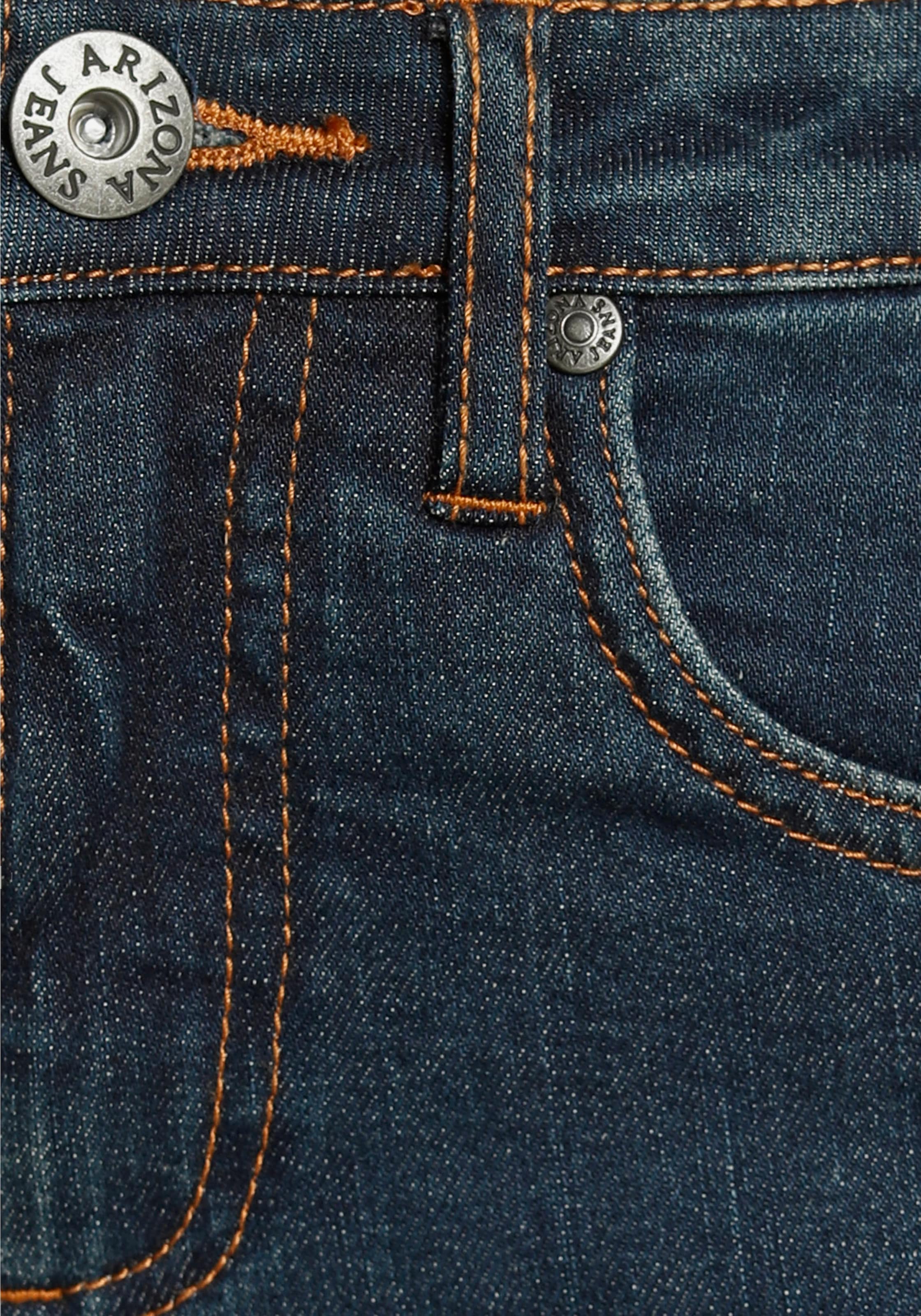 Arizona Bootcut-Jeans »Comfort-Fit«, ausgestellte Beinform,  mit Eingrifftaschen,  High-Waist