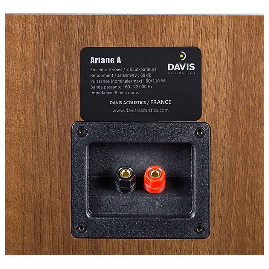 Davis Acoustics Ariane A (la paire) - Noyer