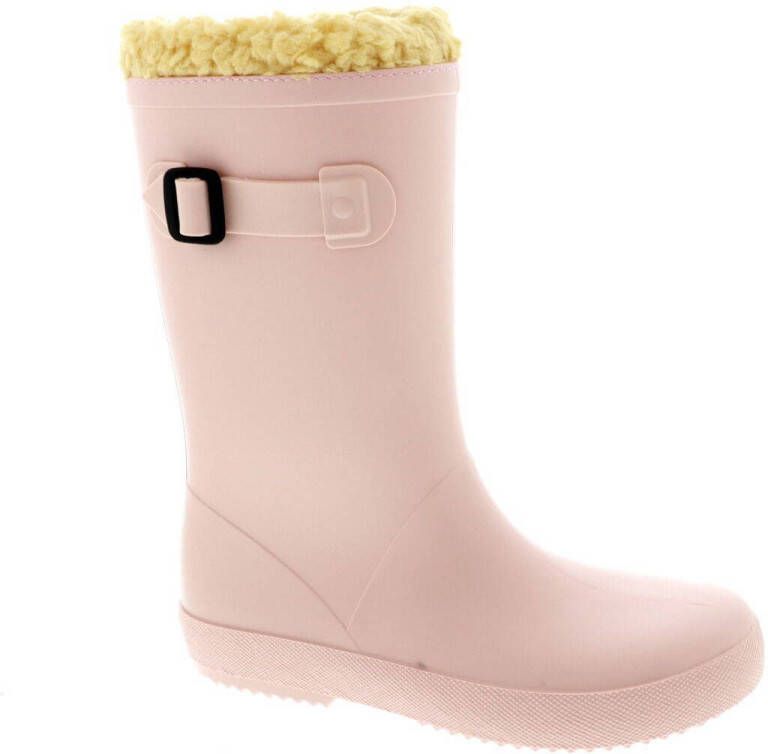 Igor Splash regenlaarzen lichtroze Jongens Rubber 22