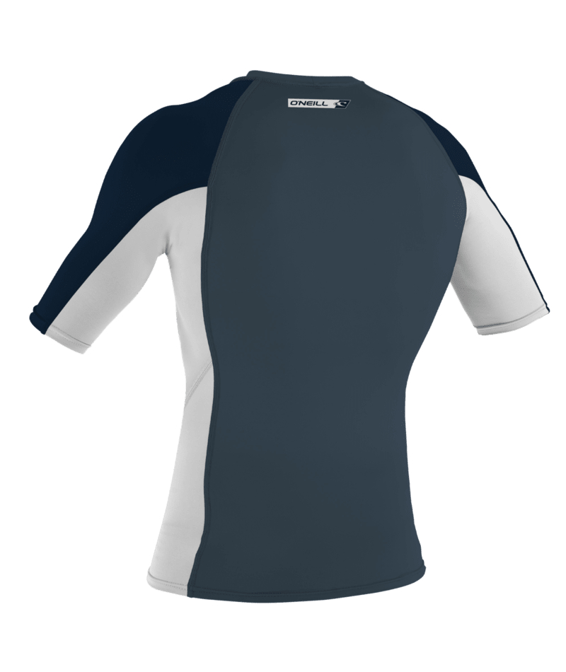 O'Neill Premium Skins S/S Rash Guard CADET BLUE/WHITE