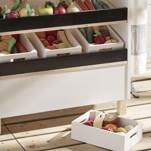 Kids concept kistje met groenten bistro