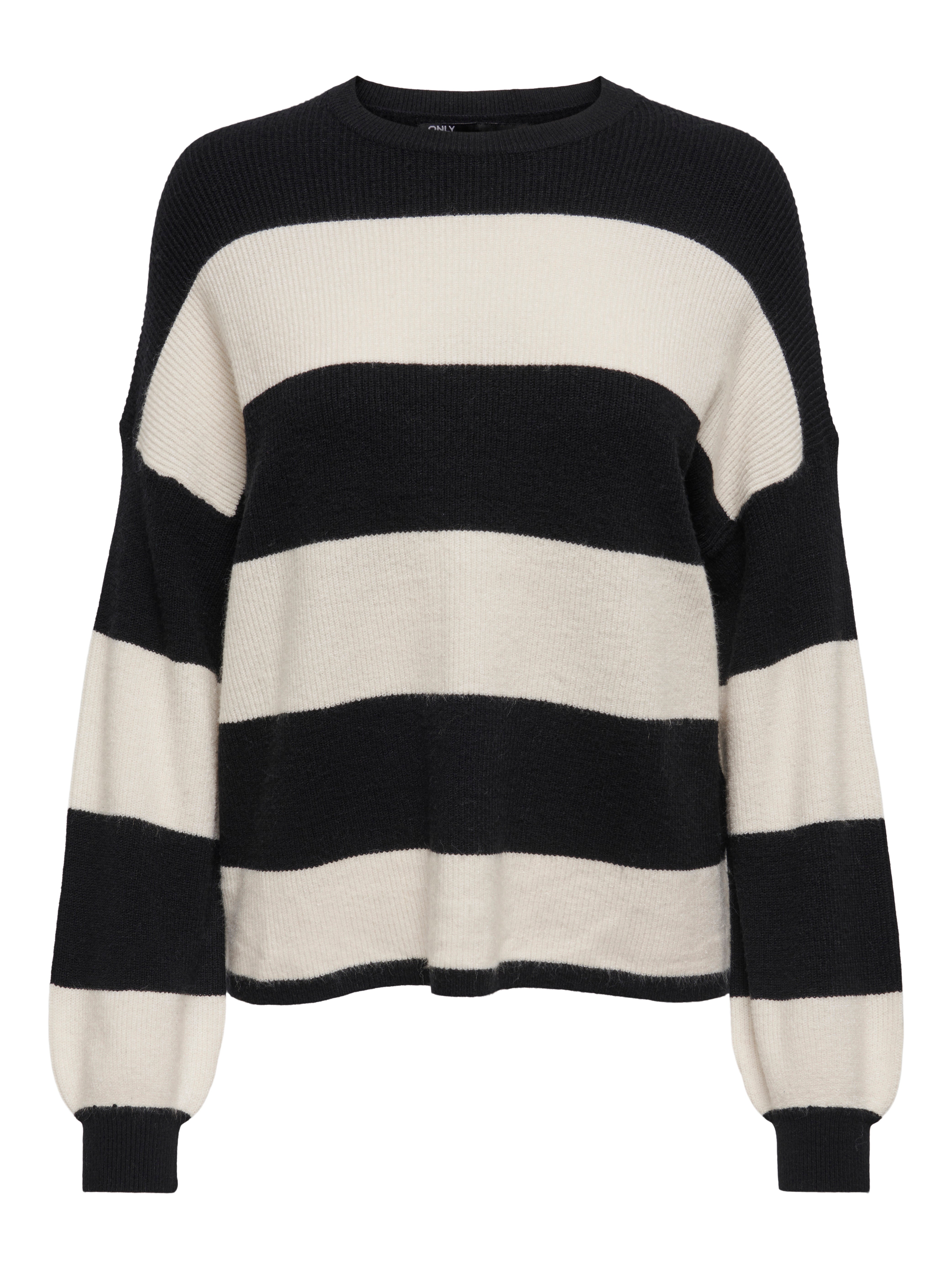 ONLATIA Strickpullover Black