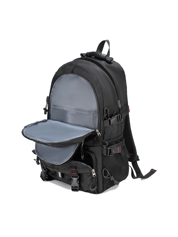 (40L) Outdoor Wander Camping Rucksack Wasserfester Reise Backpack - Schwarz