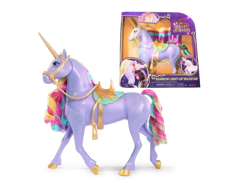 Unicorn Academy Rainbow Light Up Wildstar 28 cm