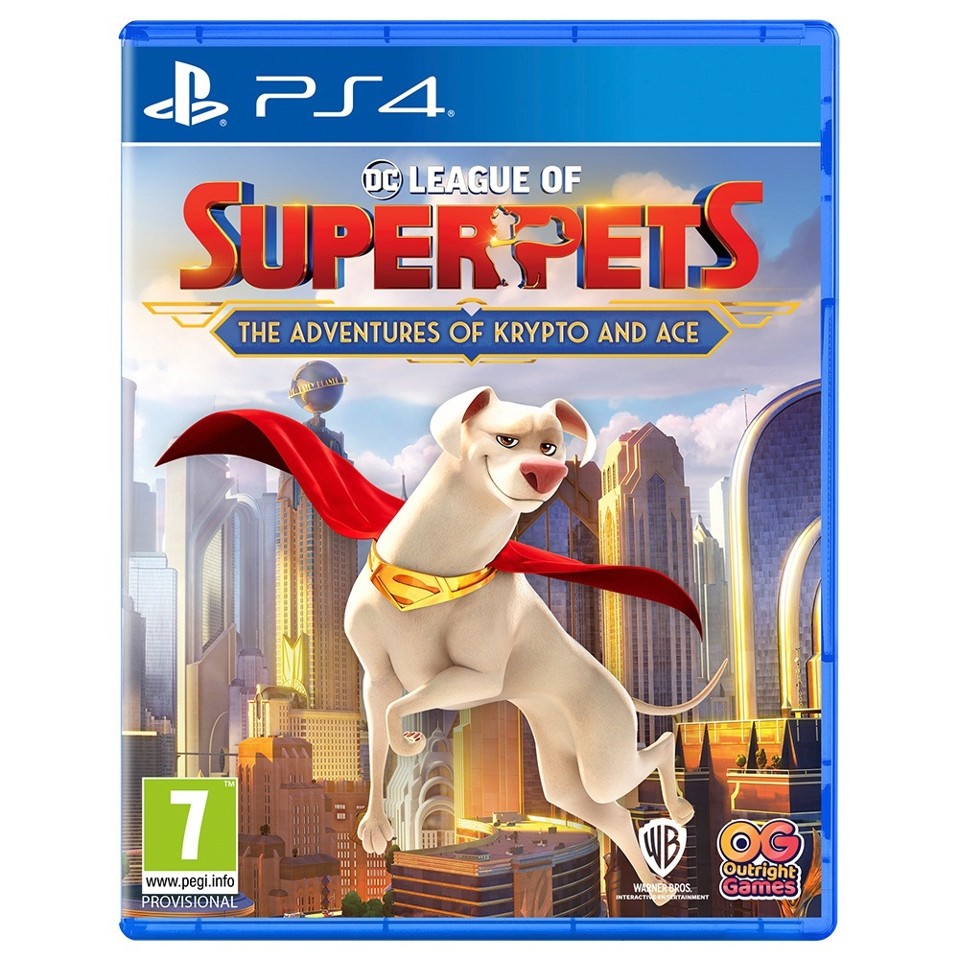 DC League of Super-Pets: The Adventures of Krypto and Ace- PlayStation 4