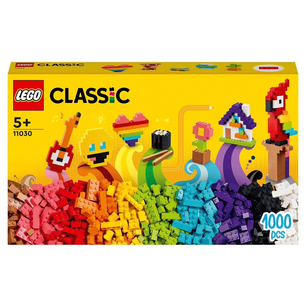 LEGO Classic 11030 Viele Steine Kreatives Bauspielzeug-Set