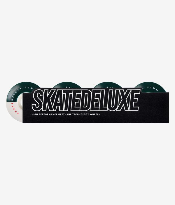 skatedeluxe Athletic Series Rollen (white) 52mm 100A 4er Pack