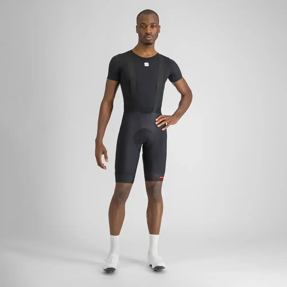 Sportful Fiandre Fietsbroek Kort Zwart Heren