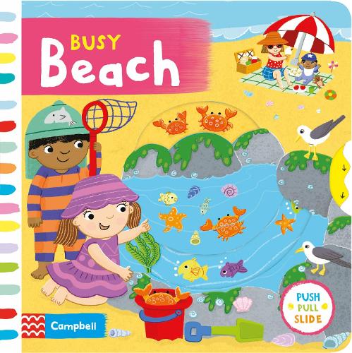 Busy Beach - Campbell Busy Books (Board book)
