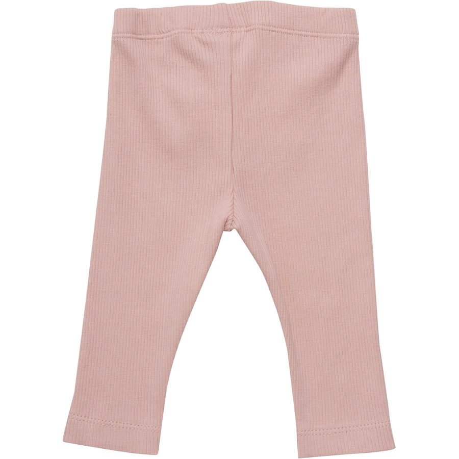 Minymo Pants Rib Rose Tan