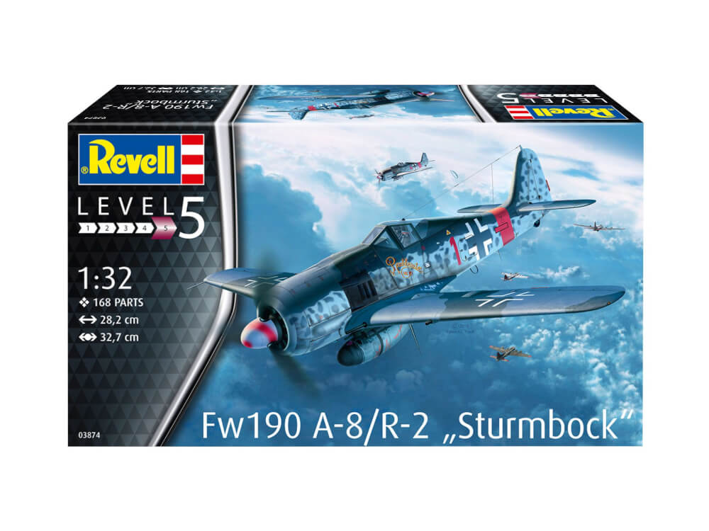 Fw190 A-8/R-2 Sturmbock, Revell Modellbausatz