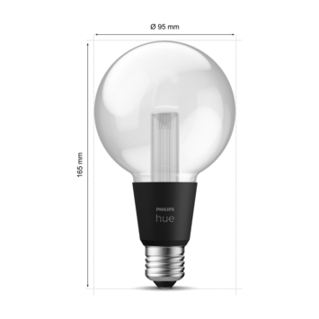 Philips Hue white and color ambiance E27 globe