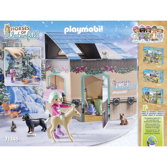 Calendrier de l'avent le club équestre Playmobil 71345